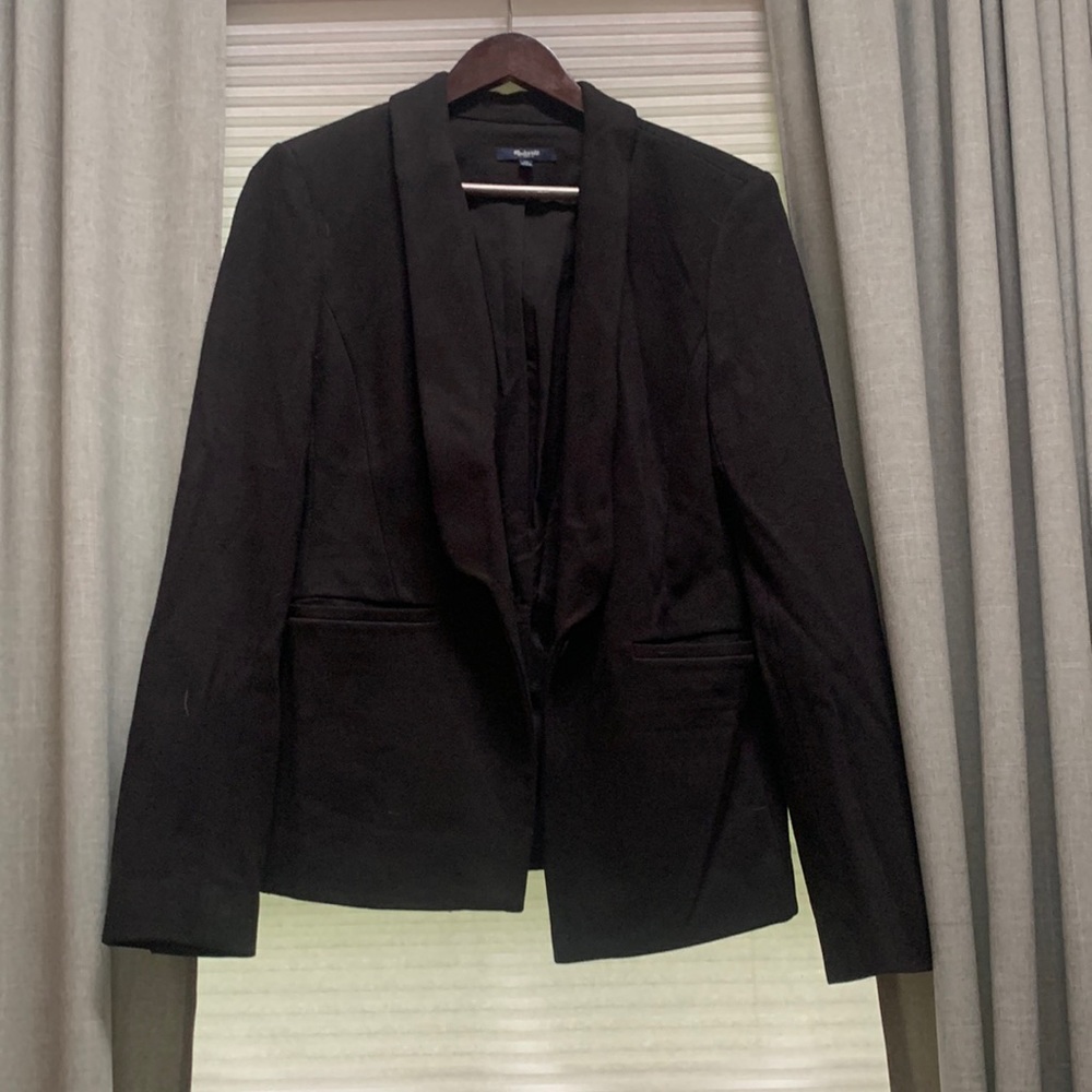 Madewell blazer I had this in a bag, but wrinkles will come out w steam